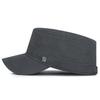 Spring Autumn Outdoor Flat Top Cap Middle-Aged and Elderly Sun Hat Solid Color Cap