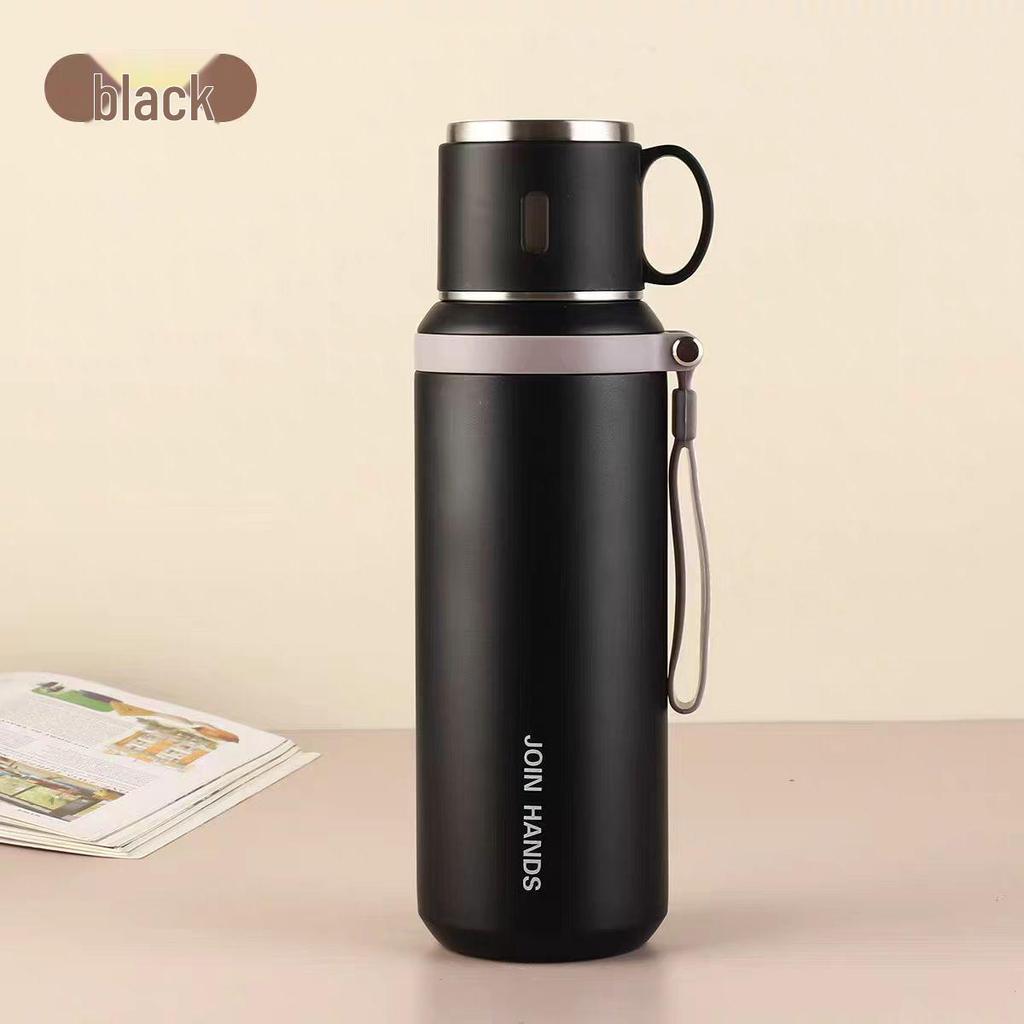 316 Stainless Steel Large Outdoor Thermos Cup for Tea and Water, Portable for Men, Women, and Students