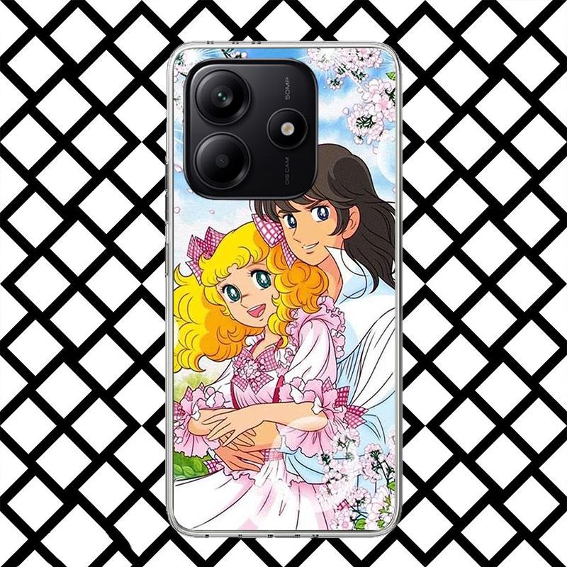 Candy 90s Anime Phone Case for Xiaomi Redmi Note 15 14 14S 13 12 12S 11 Pro Plus 11E 11T 11S 10S 5G Soft Cover Fundas Redmi Note