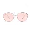 Glasses 813029 Oval Modified Face Retro Punk Metal Sunglasses Women'S Sunglasses Men'S