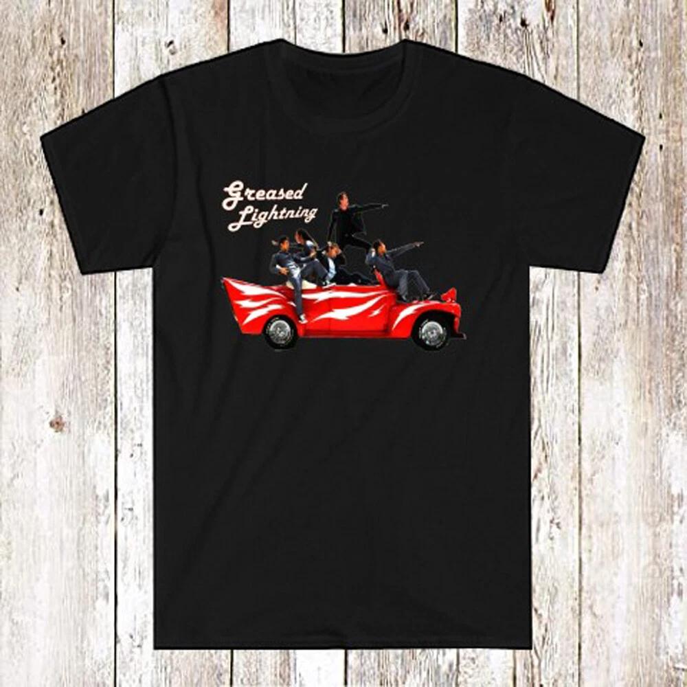 Grease Greased Lightning Men s Black Size S-5XL 2XL