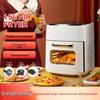 15L Smart Touchscreen Air Fryer - Large Capacity, Oil-Free, Multifunctional with Visual Cooking