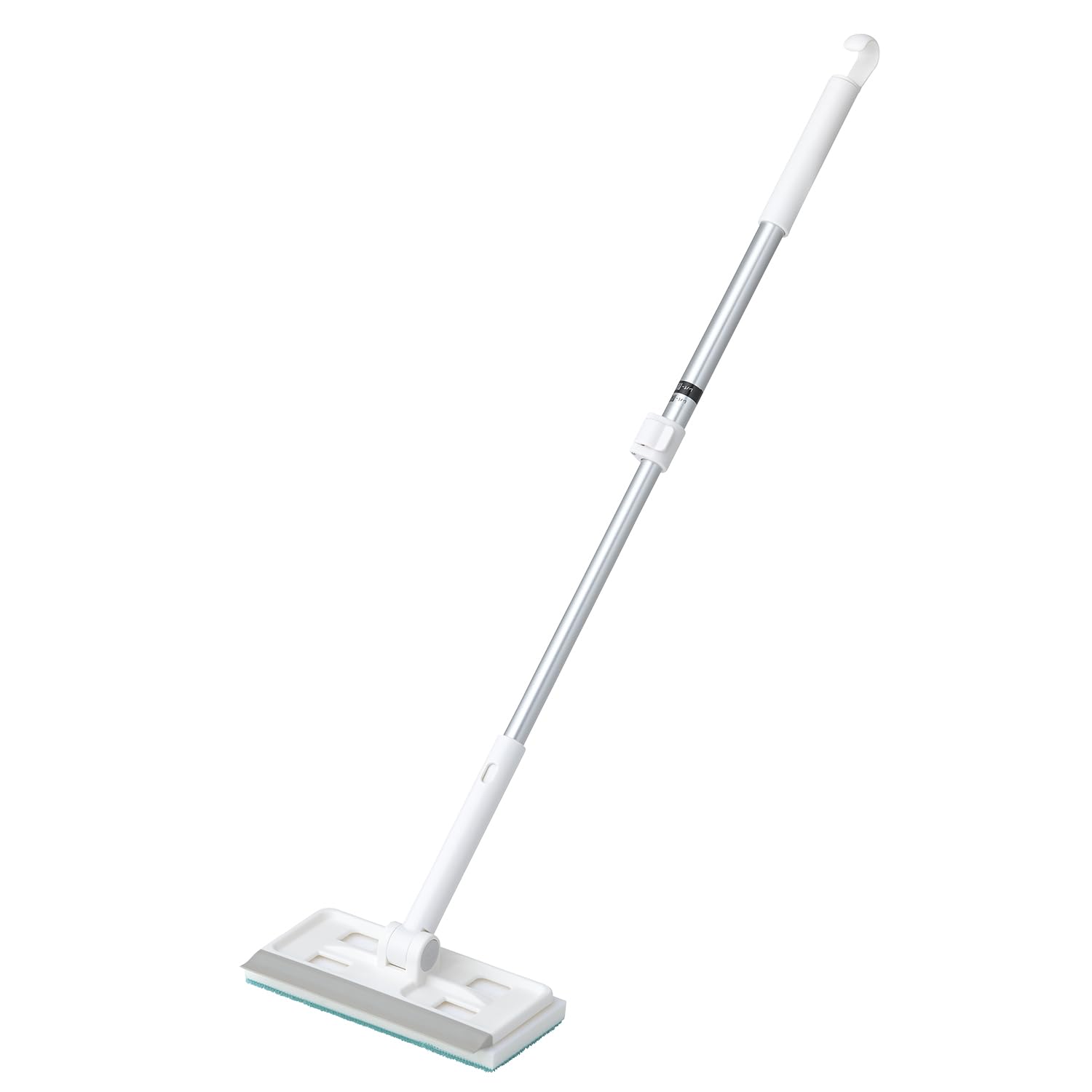 

LEC Gekiochikun Щетка для чистки ванной комнаты, Скребок для слива для неровных полов и потолков & (Раздвижной тип) белый