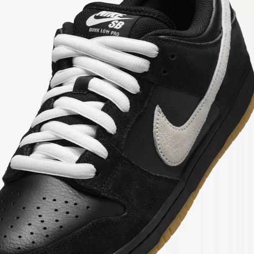 Nike SB Dunk Low Pro Black White Gum HF3704-003 Men's Size