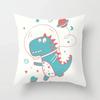 Dinosaur Cushion Cover, Geometric Abstract Art Throw Pillow  Sofa   Home Decor