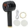 Hot Cold Hammer 3 LED Light Beauty Instrument Vibrating Skin Rejuvenation Machine Black