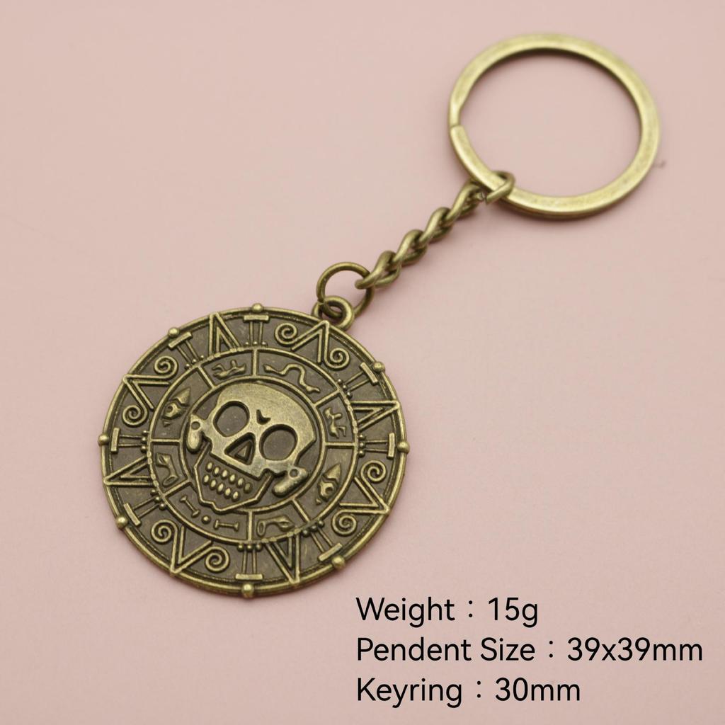Xiyin Simple Skull Keychain Pendant