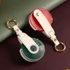 GUSHIBEI Genuine Leather Car Key Case Cover For Mercedes Benz SMART