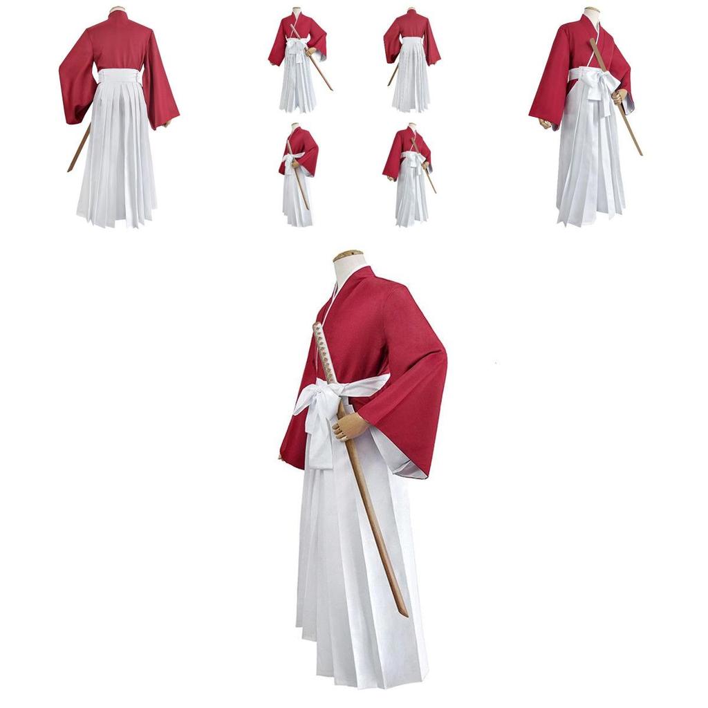 Luxurious Himura Kenshin Cosplay Costume For Rurouni Kenshin Anime Fans