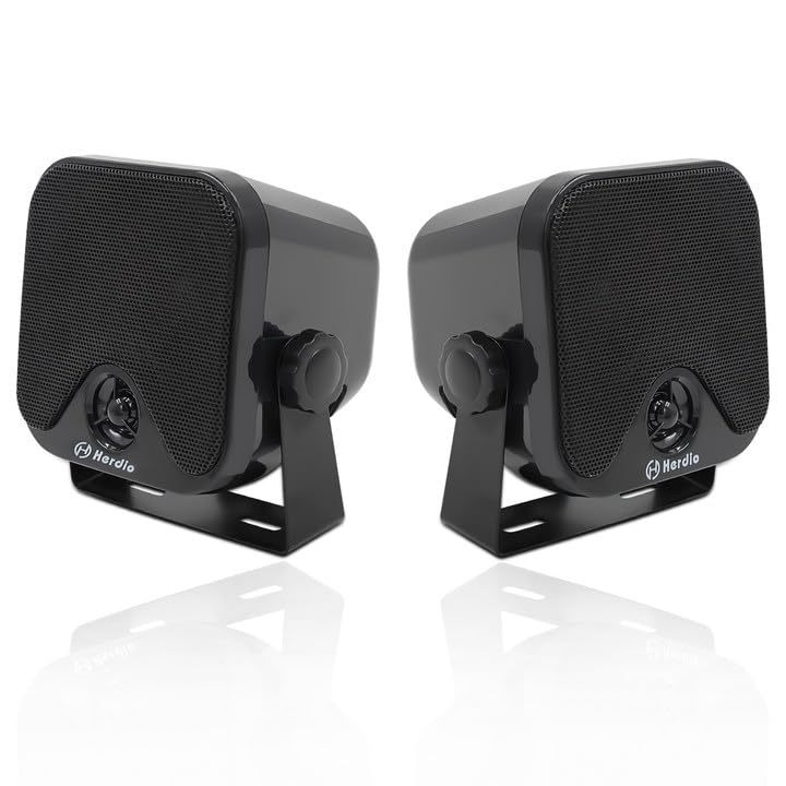 

Herdio 100 Вт HIFI 2-полосный водонепроницаемый 4-дюймовый динамик звуковая труба для яхты, лодки, автомобиля, морского сельскохозяйственного автомобиля, грузовика, строительной машины, серфинга