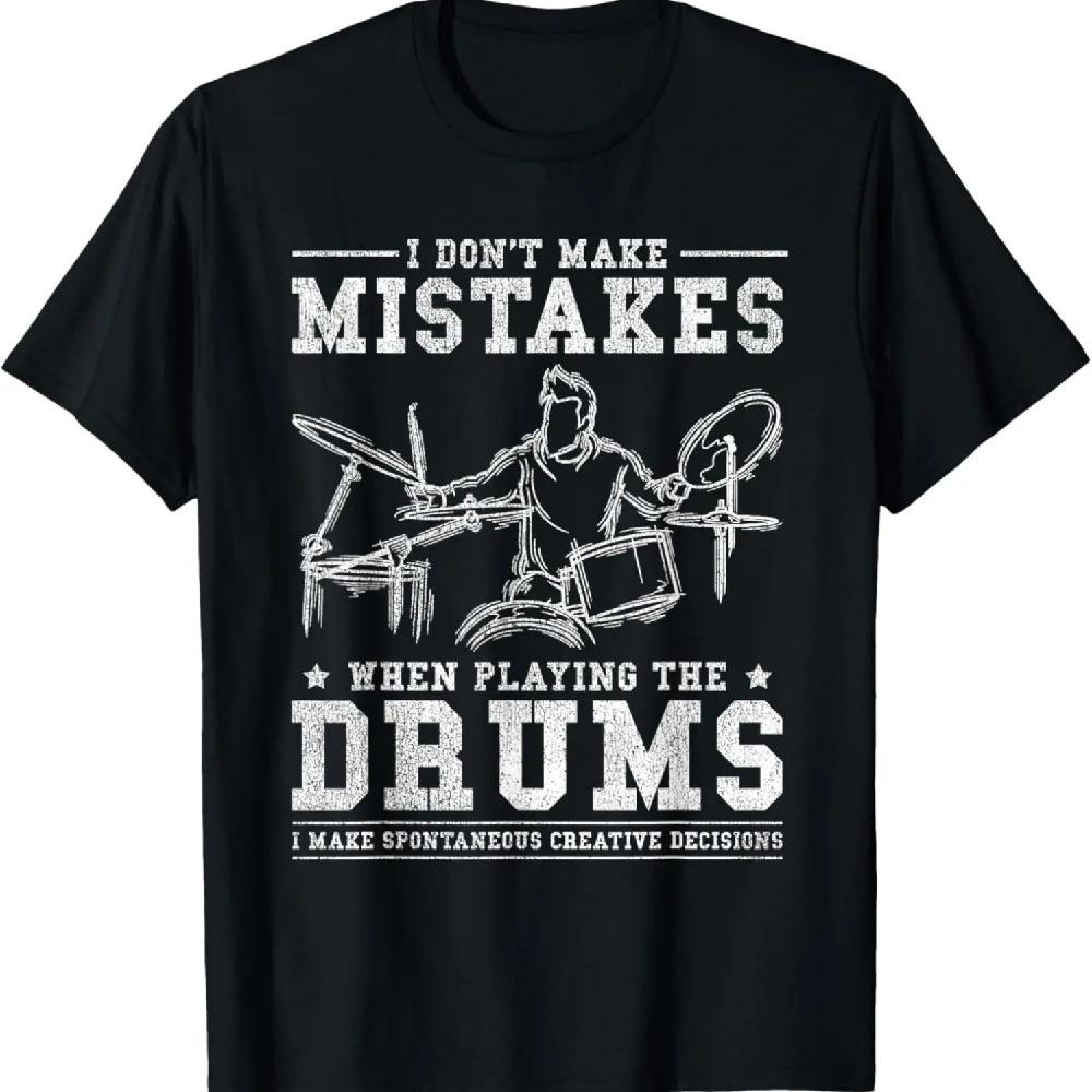 

Marching Band Drummer Drums T-Shirt XXXXXL чёрный