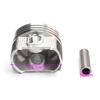 ATV Motorcycle Piston Kit: 65.5MM Piston Sleeve with Rings, CB250CC Air-Cooled.