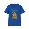 Unisex Softstyle T-Shirt Meowtide Greetings Christmas Cat Gift Holiday Tee