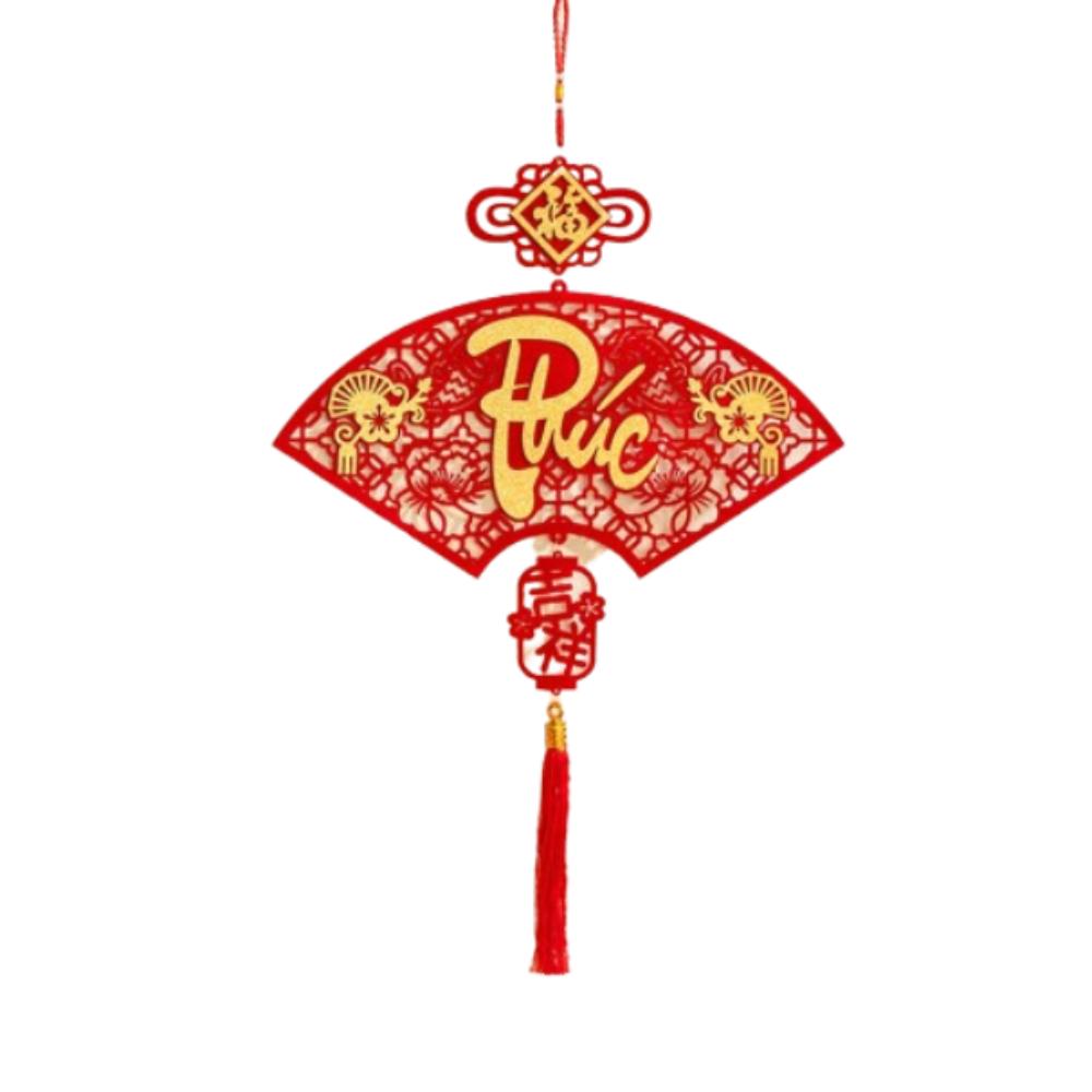 Traditional Vietnam Lucky Ornament Chinese Style Fu Character Pendants  Wedding Birthday