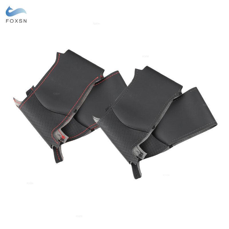 For Opel Vauxhall Holden Astra K Corsa E Crossland X ignia CT Karl Zafira C 2016- Braids on Steering Wheel Leather Cover