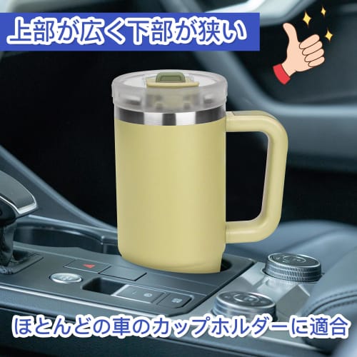 TYESO 0.9L Tumbler, Insulated Stainless Steel Water Bottle with Straw and Handle, Vacuum Insulated, Double Walled, Wide Mouth, Large Capacity, Direct