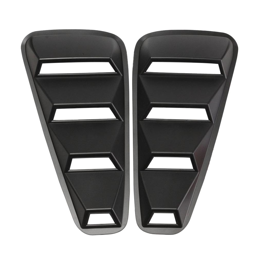 1 Pair Quarter Side Window Louvers Scoop Cover Vent for Air Inlet Tuyere Ventilation Valve For Ford/Mustang 2005-2014