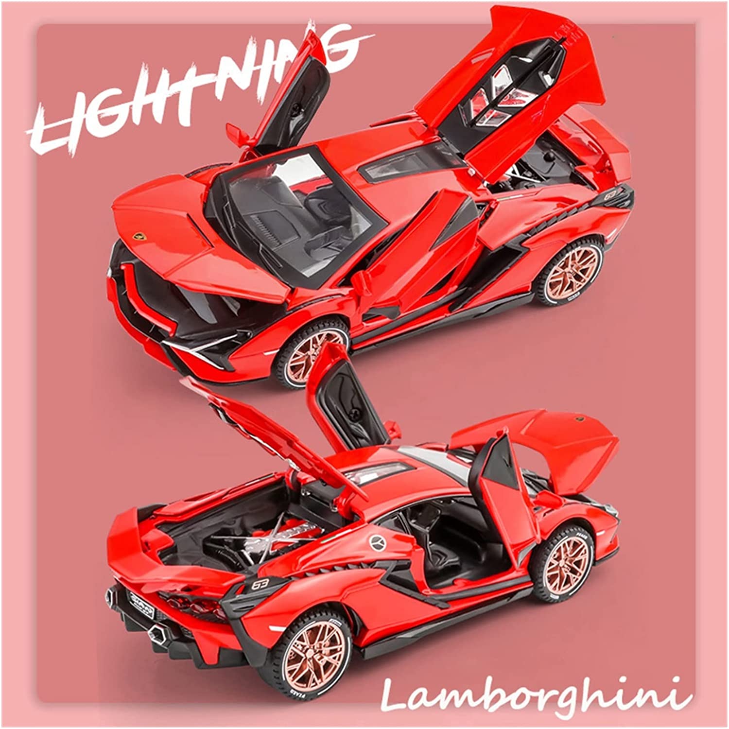 1:32-масштабная модель автомобиля Lambo Sian — фото 11