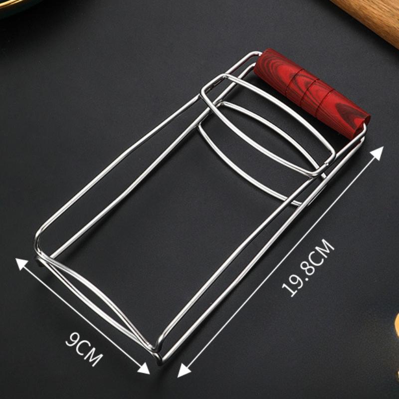 304 Stainless Steel, Tray Clamp, Heat-resistant, Dish Clamp, Clay Pot Clamp, Tray Holder, Steamer Clamp, Kitchen Tool