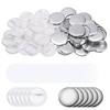 120/200/500Set Blank Badge Pin Button Maker Parts Material Supplies 25mm 32mm 37mm 44mm 58mm for Button Maker Machine DIY Making