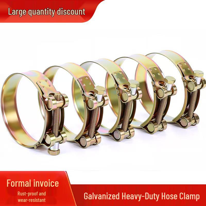 

Надміцний оцинкований гарячим способом хомут для шланга, 17-252 мм, повні характеристики для інженерних застосувань 56-59mm