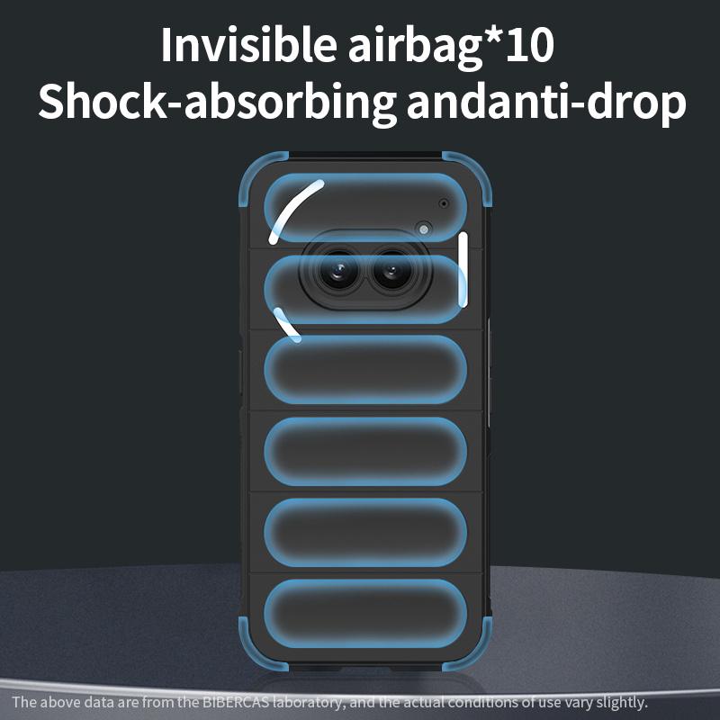 Soft Skin Feeling Flexible Silicone Case for Nothing Phone 3 (3) Protective Cover Shockproof Back Shell Fundas Coque