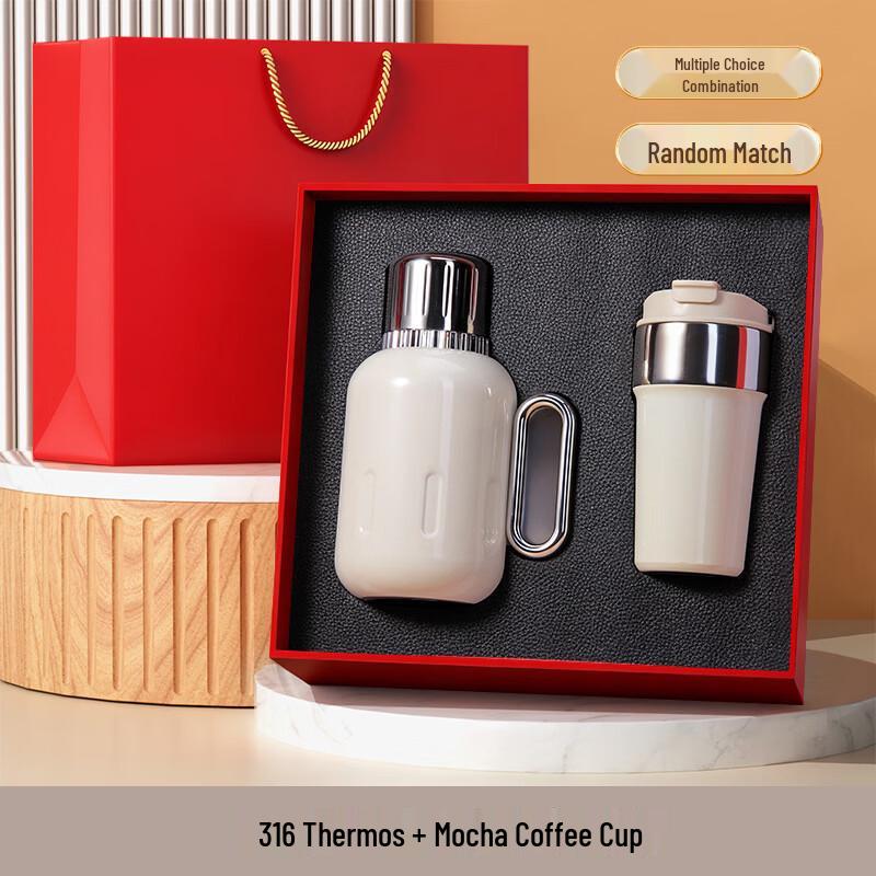 Jilifa 316 Stainless Steel Portable Coffee Cup Set
