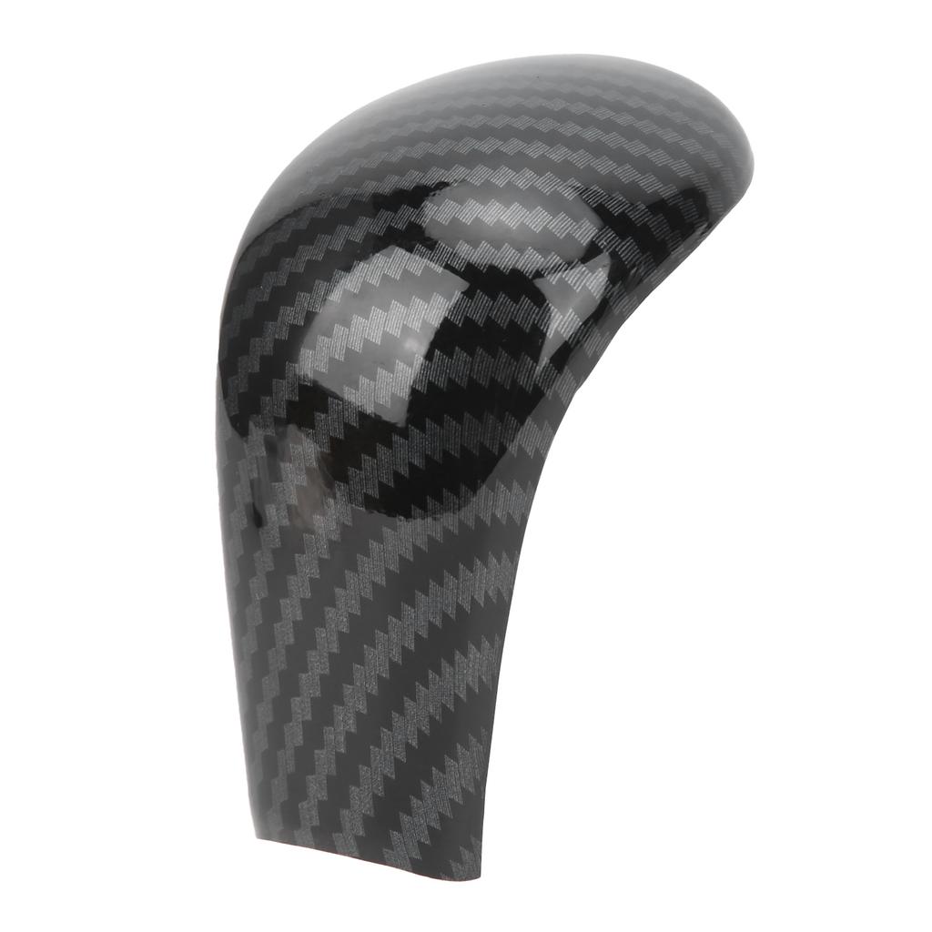 Carbon Fiber Style Gear Shift Knob Cover Fit for Nissan Navara Frontier NP300 2015‑2019
