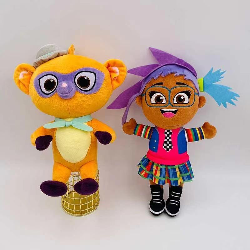 Gabi Vivo Plush Toys Cartoon Monkey Stuffed Doll Plushies Andrs Marta Sandoval Rosa Kinkajou Pillow Kids Birthday Xmas Gifts