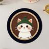 Cartoon Animal Coasters With Absorbent Silicone For Office Desk And Dining Protection
