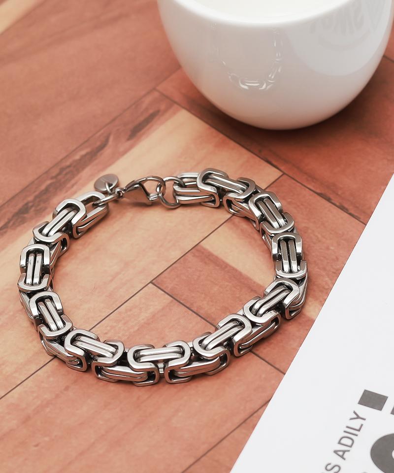 Blancier Bold Fortress Bm261B1237 Chain Metal Men'S Bracelet
