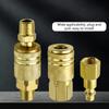 Adattatore Accoppiamento a Rilascio Rapido Raccordi Rapidi per Tubi dell'Aria Raccordo per Linea d'Aria Accessori per Compressori d'Aria