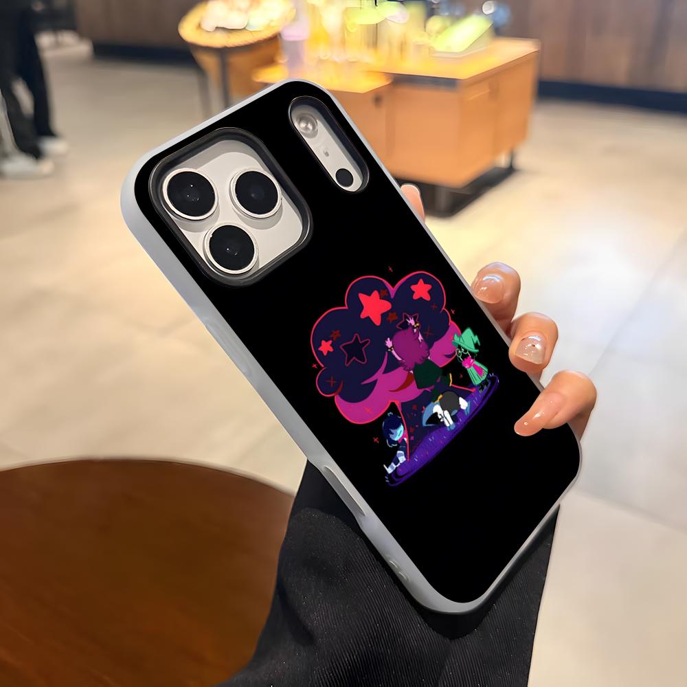 

Game D-D-Deltarune Phone Case For IPhone 17 Air 16 E 15 14 Plus 13 12 11 Pro Max Jelly 2 In 1 Protective Case iPhone 16e