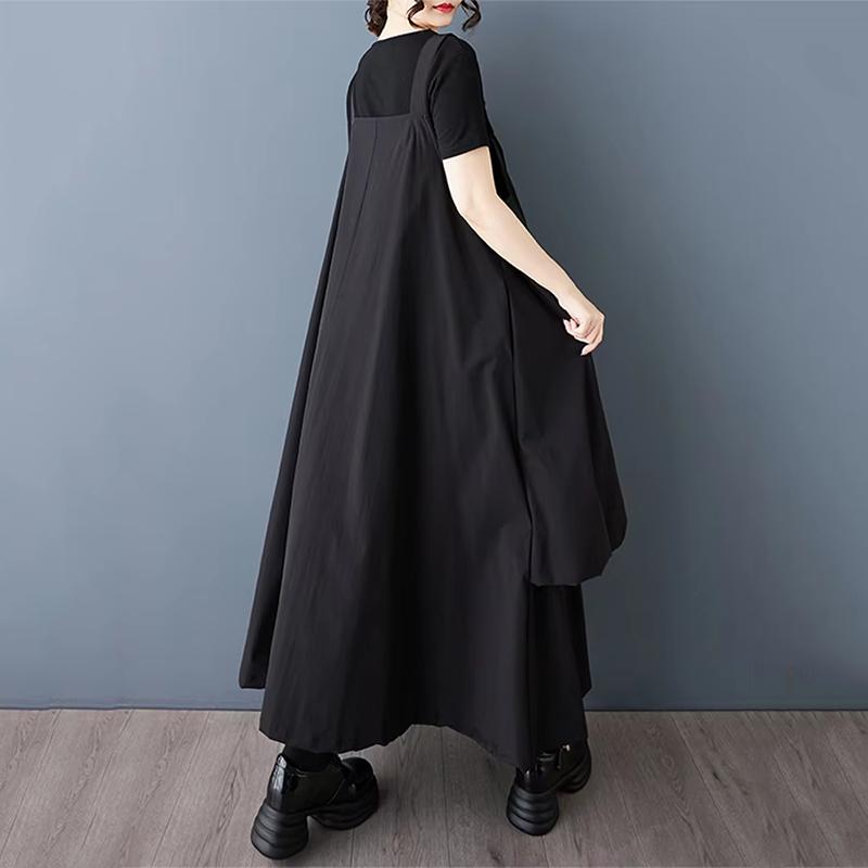 Xitao Robe Patchwork Irrégulière HQQ2461