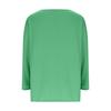 Women's Fashionable Round-neck Long-sleeved Solid-color Pullover Casual Top