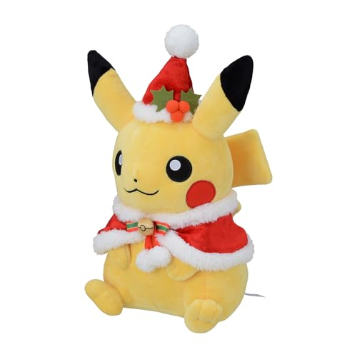 Pokemon Center Orijinal Peluş Oyuncak Noel Pikachu