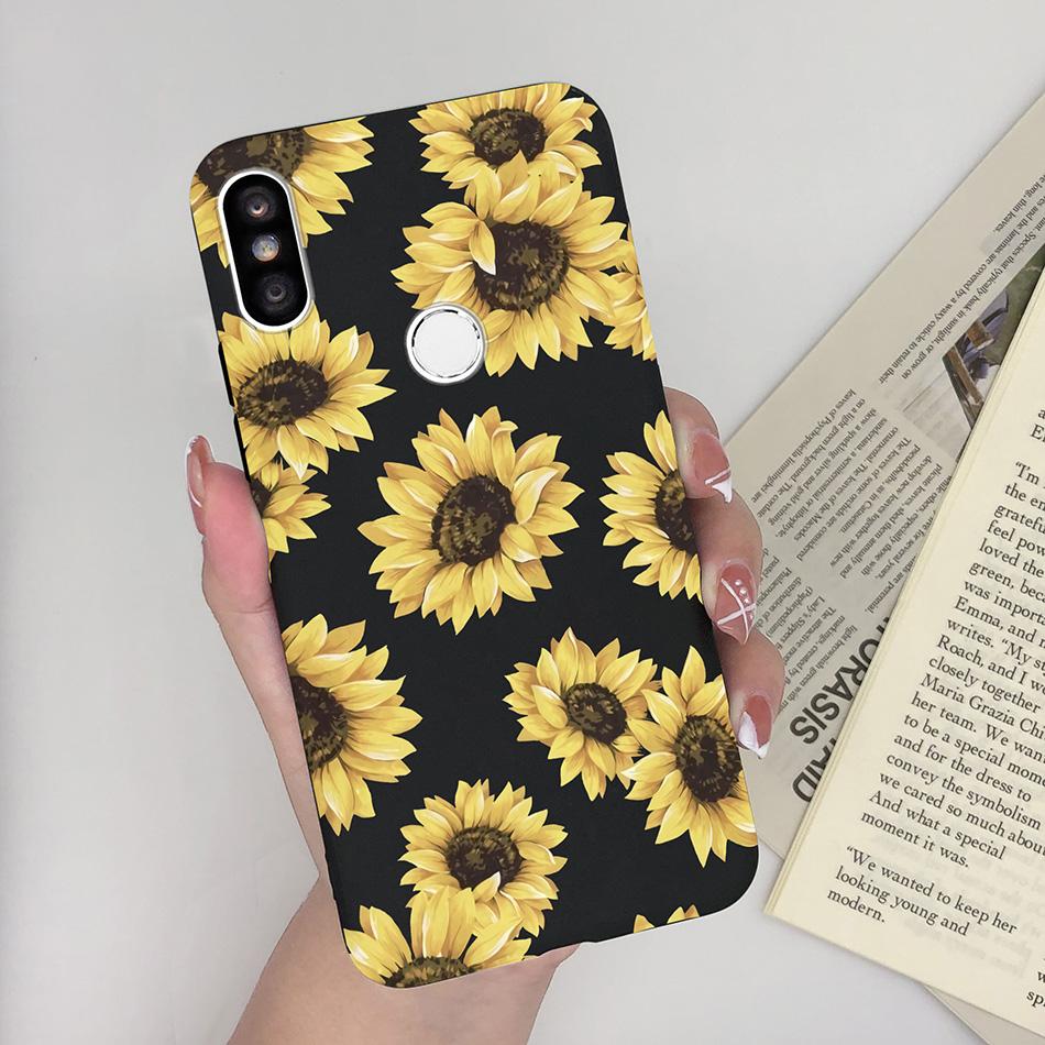 Case For Xiaomi Redmi S2 Y2 Cover Soft Matte Cute Pattern Silicone TPU Phone Case for Xiaomi RedmiS2 S 2 Y 2 Cases Back Cover