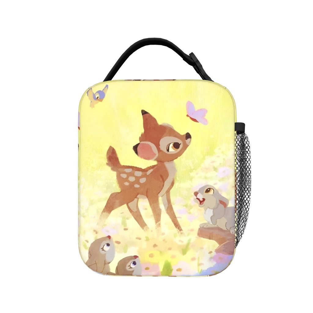 Maries Cat Thermal Lunch Box High Capacity Adorable Cat Lunch Container Thermal Carrier Tote Lunch Box Beach Outside Lunch Pouch