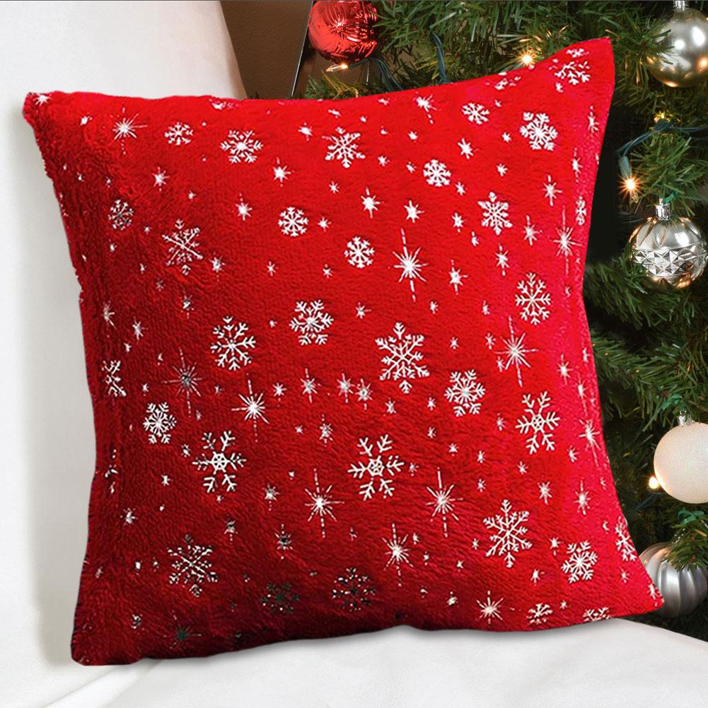 Christmas Car Cushions for Decorative Sofa 45X45CM Christmas Tree Throw Pillow Cover Winter Holiday Christmas Decor for Home