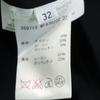 JIL SANDER made in Italy Midi length tack skirt 32 Black Women Used