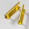 2Pcs Abs Door Handle Self-Adhesive Punch-Free Door Knob Wardrobe Cabinet Drawer Cupboard Handlebar Home Furniture Hardware