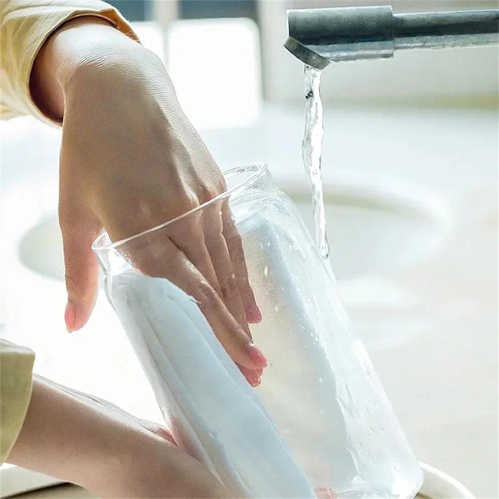 Kaffebönor Vakuumförseglad Behållare Transparent Glas Matförvaringsburkar Hushåll Fuktsäker Luftutsugning Lufttät Behållare