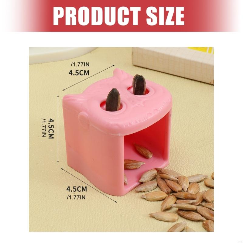 Engaging Owl Themed Sun Flower Nut Sheller for Family Bondings Educational Play Practical Shell Remover Tool HX6C