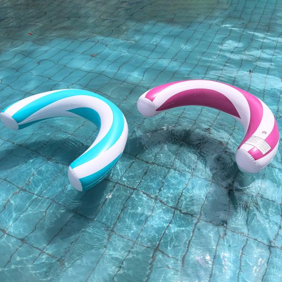 Curved Pool Noodles Inflatable Swimming Pool Noodle Summer Water Game Pool Floats for Outdoor Beach Water Fun