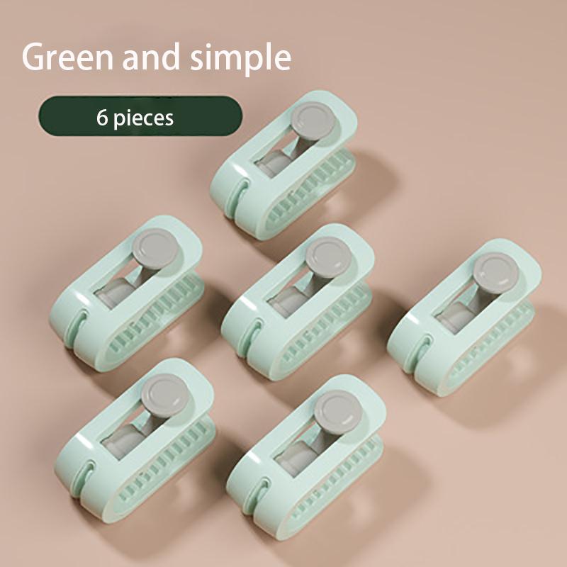 6 Pieces Of Non-slip Quilt Bed Sheet Clip Clothespin Needle-free Quilt Holder Plastic Blanket Fastener Jacket Holder Sleep Guard