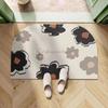 Diatom mud floor mat, quick drying anti slip door mat, bathroom mat, bathroom foot mat
