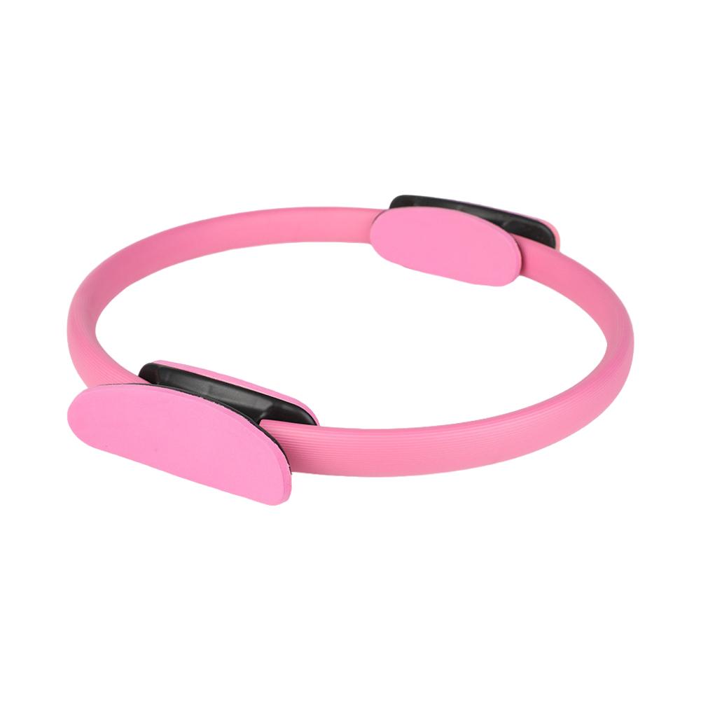 Pilates Ring Fitness Ring with Non Slip Handles Flexible Resistance Exercise Equipment Portable for Thighs Abs and Legs