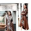 Europe, America autumn and winter new leather jacket women's long knee large size leather trench coat imitation fur coat