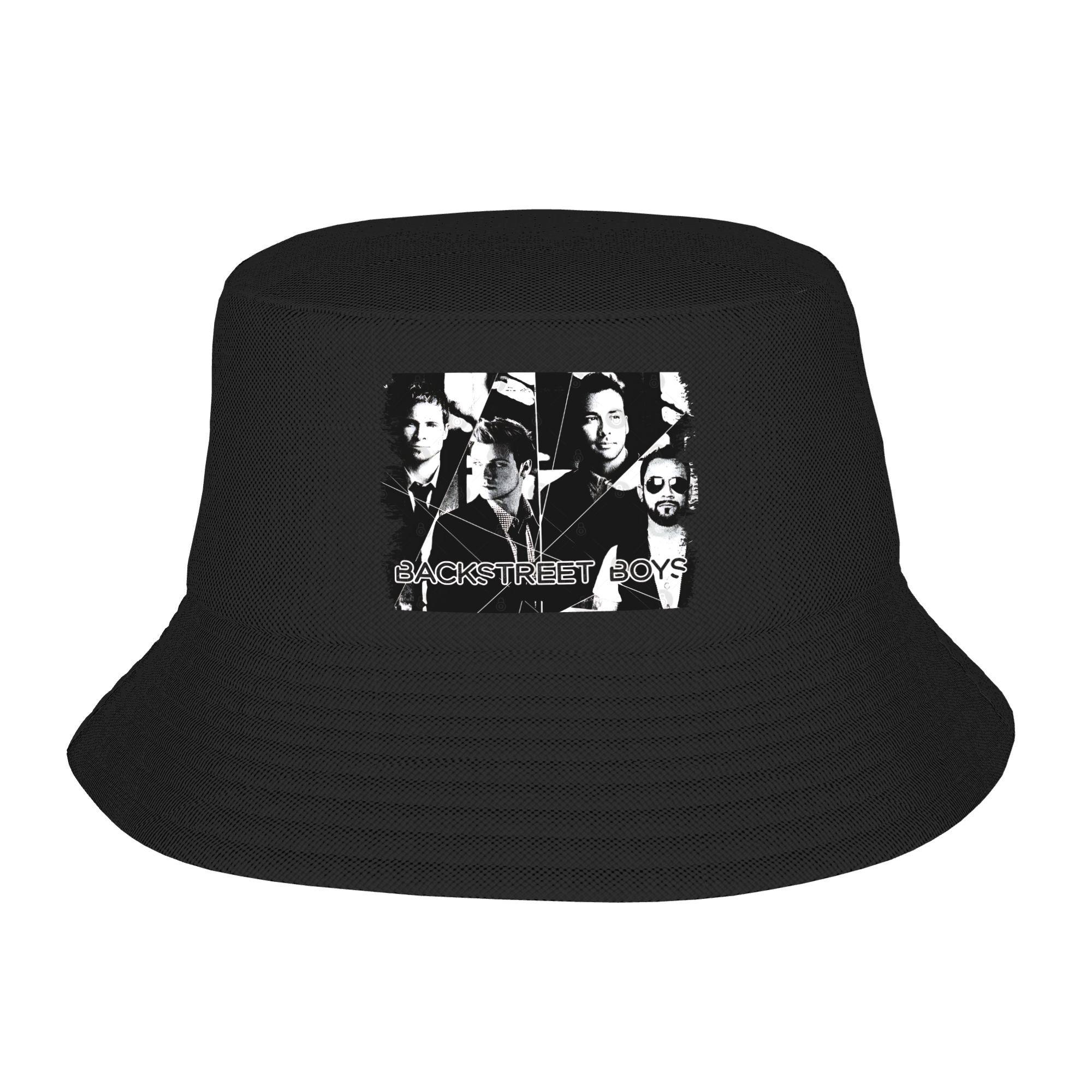 

Backstreet Boys Band BSB Bucket Hat Summer Korean Fisherman Hats For Women Breathable Vacation Caps Hawaii Sunscreen Hats One Size