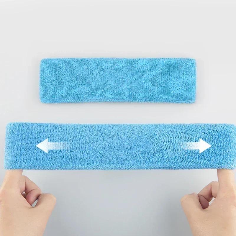 3pcs Sweatproof Sports Stretch Headbands Wristband for Men and Women - Moisture-wicking Sweatband for Tennis, Running, Gym